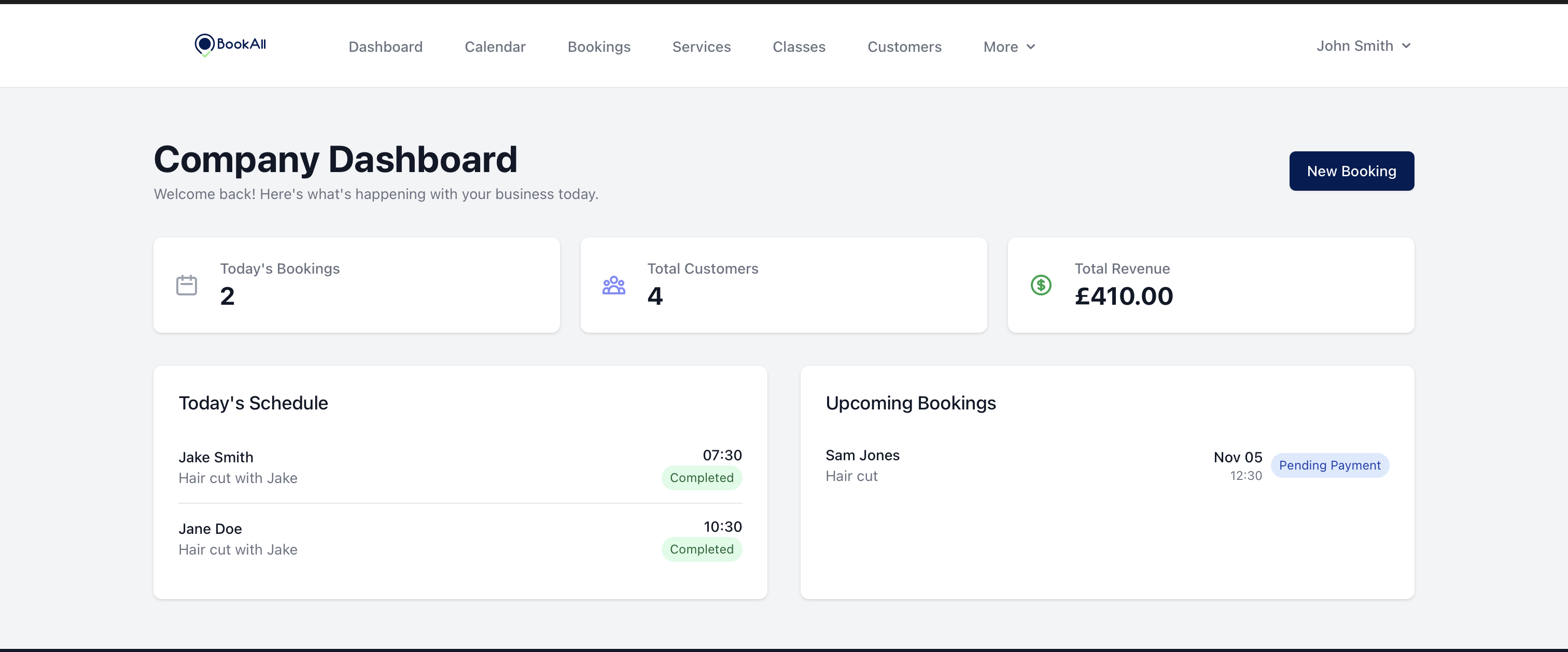 Dashboard Preview